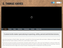 Tablet Screenshot of ctknives.com